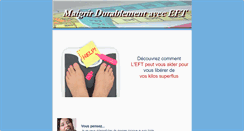 Desktop Screenshot of maigrir-durablement-avec-eft.com